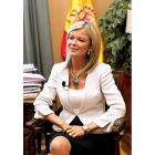 La portavoz del Consejo General del Poder Judicial, Bravo.