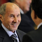El presidente del Consejo Nacional de Transición de Libia, Mustafa Abdulyalil.