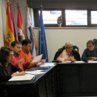 Una imagen del pleno celebrado en Matallana de Torío. PLANILLO