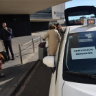 Huelga de taxis contra Uber y Cabif en Zaragoza