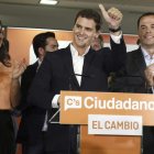 Villacís, Rivera y Aguado, analizan los resultados.