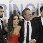 Rubén Cortada, Hiba Abouk, José Coronado y Alex González.