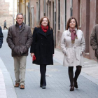 Los componentes del veterano grupo leonés de música folk La Braña.