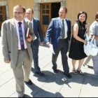 En la foto de archivo, parte del grupo municipal socialista de Ponferrada
