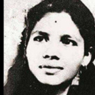 Fotografía de Aruna Shanbaug cuando tenía 25 años.