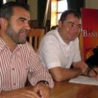 Palazuelo y Pérez Rubio durante la presentación del programa de fiestas
