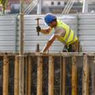 La construcción tiró al alza el empleo en León el último año. DL