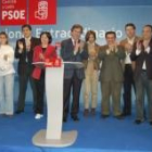 Villalba presentó a todos los cabeza de lista a las Cortes