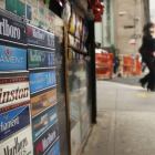 Punto de venta de tabaco en Nueva York, en una imagen de archivo.