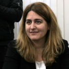 La coordinadora general del PDECat, Marta Pascal, durante una reunión de la ejecutiva del partido.
