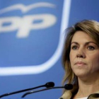 La exigencia de Cospedal de una explicación recibió una rápida respuesta del PSOE.