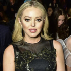 Tiffany Trump, en un desfile, ayer, en la semana de la moda de Nueva York.