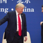 Trump y Xi en noviembre del 2017 en Pekín.