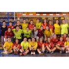 Las componentes del Cleba y el León FF realizaron la primera jornada de convivencia y entrenamiento conjuntos. DL