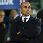 El seleccionador de Bélgica, el español Roberto Martínez. HANNA ANDRÉSDÓTTIR