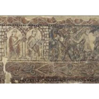 Uno de los fragmentos de pintura del monasterio de Sijena que forman parte de la colección del MNAC.