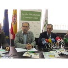 Javier González, Estanislao de Luis, Serafín de Abajo y Sara Márquez.