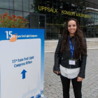 Erica Renes, durante su participación en un congreso organizado por The European Federation of Lipid Science and Technology en Suecia. DL