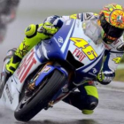 Rossi durante la sesión de clasificación.