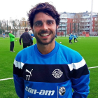 Galán estrenará equipación con su fichaje por el Santa Coloma. DL