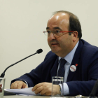 El primer secretario del PSC, Miquel Iceta. PACO CAMPOS