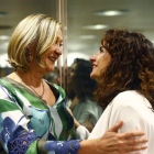 La consejera de Economía, Pilar del Olmo, con la ministra. GANDUL