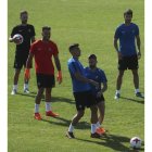 Bolo recupera a Míchel Zabaco para este partido. L. DE LA MATA
