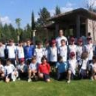 El concejal de Deportes, durante la cena de clausura del torneo