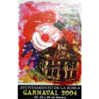 Cartel del Carnaval roblano, obra de Beatriz Domínguez