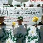 Los niños encabezaron una marcha en Bagdad por la liberación de las dos cooperantes italianas