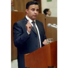 Joaquín Otero en una de las comparecencias en las Cortes