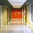 Una planta del Hospital de León cerrada