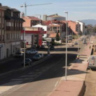 Aspecto que mostraba en noviembre uno de los tramos de la travesía de la antigua nacional.