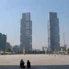 Nuevos edificios en Zhengzhou, en la provincia de Henan, en China.