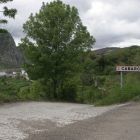 El tramo de autovía por la Lastra, en la imagen la zona de Cabarcos, está en redacción técnica. ANA F. BARREDO