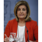 La ministra de Empleo en funciones, Fátima Báñez. ÁNGEL DÍAZ