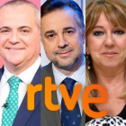 Los candidatos que se han presentado hasta la fecha para presidir RTVE. /
