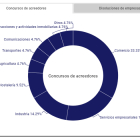 Concursos de acreedores y disoluciones de empresas