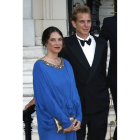 Andrea Casiraghi y Tatiana Santo Domingo, el pasado 27 de julio en Mónaco.