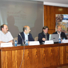 El alcalde de La Pola presentó junto a Lago, Vicente y Zaldibar la Fundación de la Reserva.
