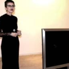 La directora de Cubo Azul, que también lo es de la Escuela de Arte, Laura Gutiérrez