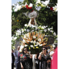 La imagen peregrinará hasta la ermita de la Virgen del Villar.