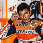 Márquez, durante los entrenamientos de pretemporada en el circuito de Sepang.