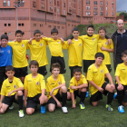 Formación del Atlético Templario que milita en la 2.ª División Provincial Infantil.