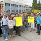 Protesta de los trabajadores de Panrico.