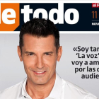 Jesús Vázquez, en la portada de Teletodo.