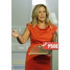 La secretaria de Política Social del PSOE, Trinidad Jiménez.