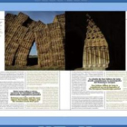 Reproducción de dos de las páginas que componen el reportaje que edita Paradores sobre el Camino en