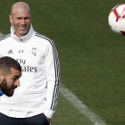 Benzema se ha convertido en un jugador clave y con el rol de ‘titularísimo’ para Zidane. JAVIER LIZÓN