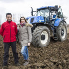 Dos jóvenes empresarios agrícolas de León